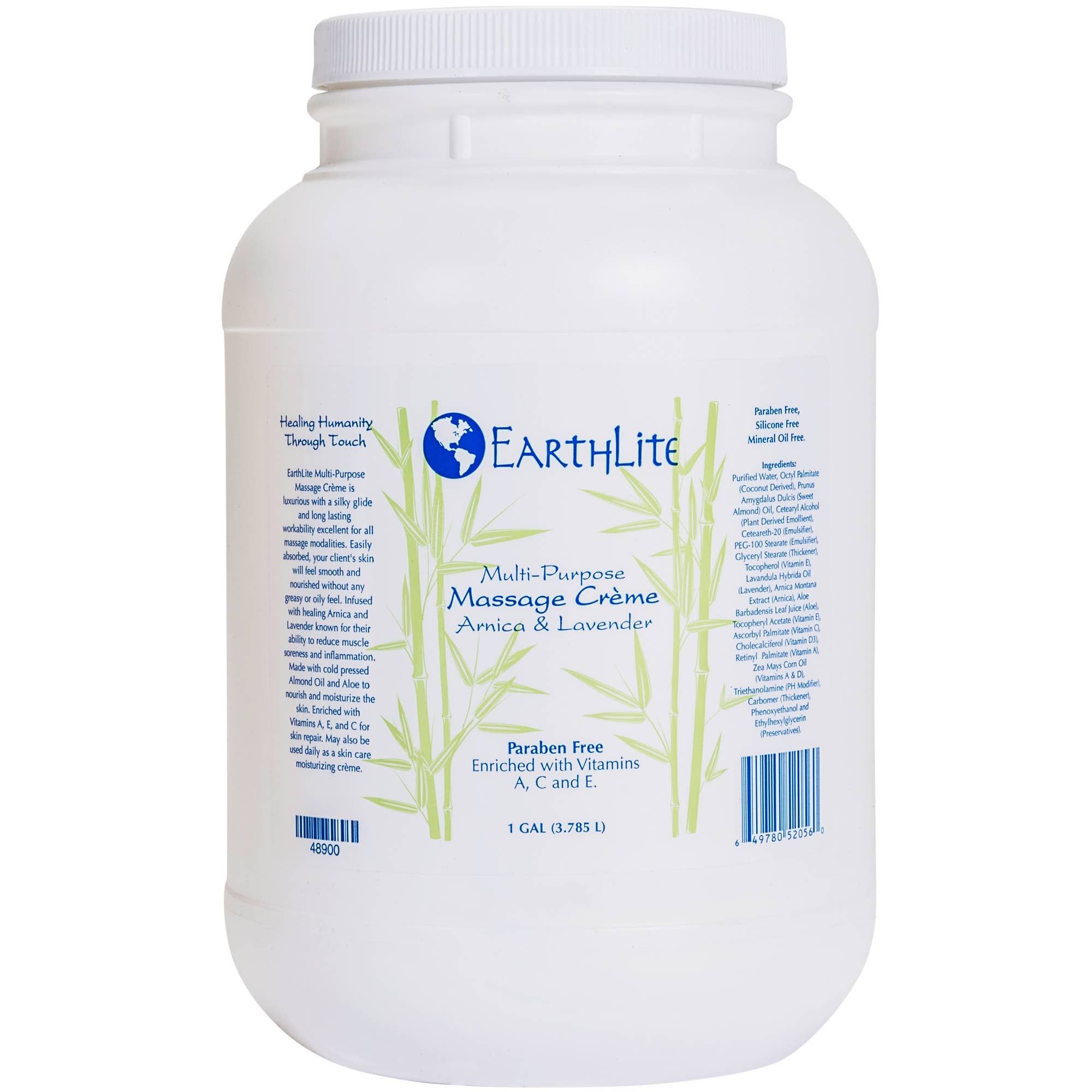 Earthlite massage creme Massageolier, pumpeflasker Kilden